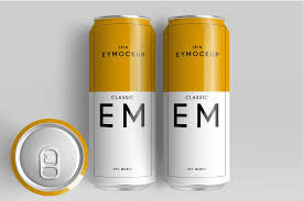 Big Beer Can Design Presentation Mockups Eymockup Beer Design Drinks Packaging Design Beer Can