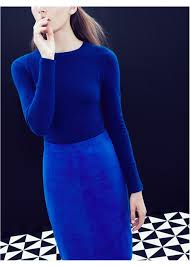 Black White And Blue Outfits Black White And Blue All Over Fashion Blue Fashion Style