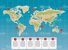 World Map Rivers Labeled Simple World Map With Rivers Mountains Major Capitals Flat Design With Label  And Legend On The Map Stock Illustration - Download Image Now - Istock