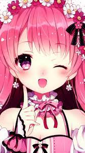 Download beautiful, curated free backgrounds on unsplash. Pink Anime Girl Wallpapers Wallpaper Cave