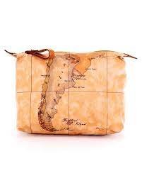 Alviero martini geo pesca coated canvas & leather shopping bag. Bagagerie Beauty Alviero Martini Prima Classe Geo Beauty Case 3 Tasche Mirtillo 50ecbe1139 Vanity Cases