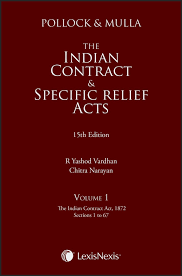 However, the section is not an exclusive right of a claimant because the court is given a discretionary power to award this remedy. The Indian Contract And Specific Relief Acts Set Of 2 Ebc Webstore