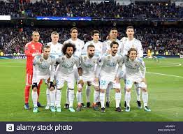 Real madrid 1, juventus 3. Madrid Spanien 11 Apr 2018 Spieler Von Real Madrid Posieren Fur Ein Foto Des Teams Vor