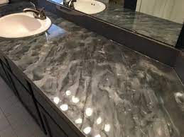 Be sure to measure exactly the same amount of part a (resin) and part b (hardner) or your epoxy won't cure properly. Advantages Disadvantages Of Epoxy Countertops