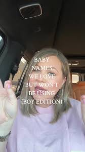 Baby names we love but won’t be using