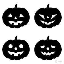 Maybe you would like to learn more about one of these? Four Kinds Of Silhouette Pumpkin Clipart Free Png Image Illustoon