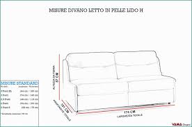 160x190 cm e 160x200 cm; Misure Standard Divano Letto Matrimoniale