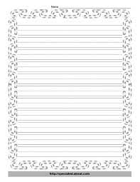 You can also leave the lines completely blank to use as simple lined paper.this is an editable pdf for writing p. Christmas Writing Paper With Decorative Borders