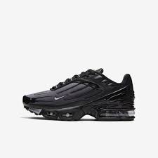 Nike Air Max Plus 3 Big Kids Shoe Nike Com In 2020 All Black Nike Shoes Nike Air Max Nike Air Max Plus
