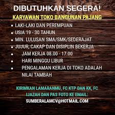Ingin mencari bahan bangunan murah, cukup mudah untuk dilakukan. Lowongan Kerja Distributor Bahan Bangunan Di Solo Archives Info Loker Solo