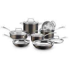 The kitchen appliances & technology lab tested 72 cookware lines. Reviews For Cuisinart Chef S Classic 11 Piece Stainless Steel Cookware Set In Black And Stainless Steel Bsc7 11 The Home Depot