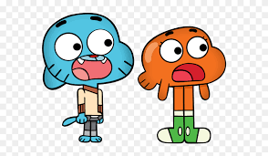 Gumball is in miss simian's class. Amazing World Of Gumball Darwin And Gumball Clipart 5204837 Pinclipart