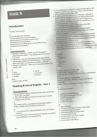 Write the answer on your answer sheet and fill in the gridable. Proficiency Masterclass Unit 5 Key