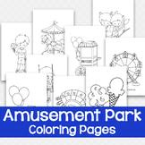 Anna experiences a downward acceleration of 15.6 m/s2 at the top of the loop and an upward acceleration of 26.3 m/s2 at the bottom. Amusement Park Coloring Worksheets Teaching Resources Tpt