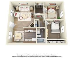 50 Two 2 Bedroom Apartment House Plans Apartment Floor Plans Small House Plans Bedroom House Plans