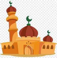 Gambar pemandangan masjid kartun berwarna. Download Mosque Vector Png Images Background Toppng