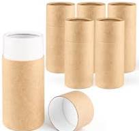 Amazon.com: BOSMIOW 6Pcs 100ml Kraft Paper Tubes with Lid ...