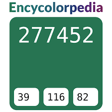 277452 Hex Color Code, RGB and Paints