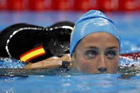 Julia Hassler Liechtenstein Leaves After Competing Editorial Stock Photo