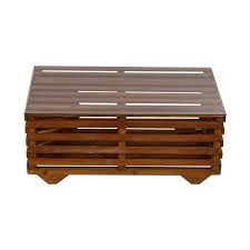 At amazon buy this product now related products. 72 Off Wooden Lobster Trap Coffee Table With Glass Top Tables