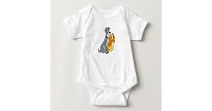 Lady And The Tramp Stand Together Disney Baby Bodysuit Zazzle Com
