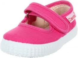 Cienta Mary Jane Sneakers For Girls Fuchsia Casual Shoes With Adjustable Strap 21 Eu 5 M Us Toddler