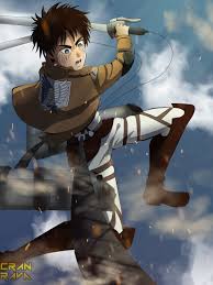 Eren yeager is a member of the survey corps, ranking 5th among the 104th training corps, and the main protagonist of attack on titan. Chris Ravart Eren Jaeger Fanart