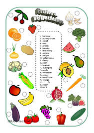 Fruits And Vegetables Fruits And Vegetables Kids Vegetables Vegetables