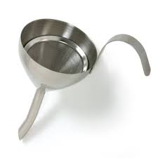 This elegant stainless steel funnel lets you decant the wine the professional way and without splashing all over. S S Funnel W Strainer Home Fermenter