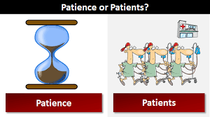 Or is a grammatical conjunction in english. Patients Or Patience
