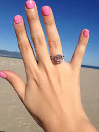 Purple Diamond Engagement Rings Meaning