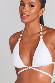 Lori White Bikini Top