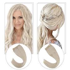 Our hair pieces collection gives you a beautiful transformation instantly with a wide selection of hair extensions to add volume and length to your existing style. Sunny Blonde Hair Extensions Clip In Human Hair 20inch Clip In Hair Ex Ninthavenue Europe
