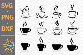 Download Coffee Cup Svg Png Dxf Digital Files Include 762070 Cut Files Design Bundles