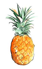 Pineapple Tagged As Fashion Illustration Food Fruit Illustration Seasons Summer Pineapple Art Fruit Illustration Watercolor Art