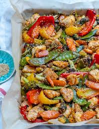 Clean Eating Sheet Pan Teriyaki Chicken Veggie Stir Fry Recipe Clean Food Crush Clean Recipes Healthy Teriyaki Chicken