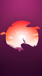 Material Style Minimalism The Lion King Hd Wallpapers Desktop And Mobile Images Photos