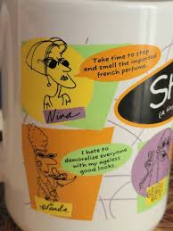 Vintage Shoebox Greetings Mugs "friends Stick You Through Thick and Thin"  Mug and Shoebox Characters Mug, Set of 2