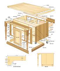 If they're placed and appointed well, they offer us invaluable workspace. Woodworking Deadtree In 2021 Build Kitchen Island Kitchen Island Plans Kitchen Island Building Plans