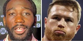 Terence Crawford has fired back at Canelo Alvarez: 🗣️"It makes me laugh  all Canelo is saying about size and how he won't get no credit. But  Canelo's been fighting smaller guys his
