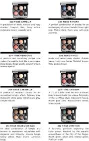 Chanel Eye Makeup Chart How To Wear Chanel Les 4 Ombres Eye