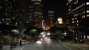 Social media users spotted multiple military helicopters buzzing over los angeles on tuesday night, with the choppers reportedly circling highways, hovering close to the ground and making landings on top of skyscrapers in the downtown area. Downtown Los Angeles La Night Stock Footage Video 100 Royalty Free 3992608 Shutterstock