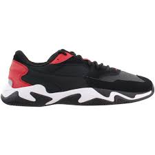 Check spelling or type a new query. Puma Scuderia Ferrari Storm Lace Up Sneakers Black Mens Lace Up Sportstyle Sneakers