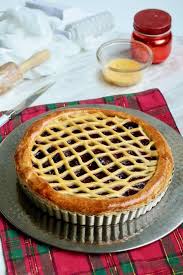 Add rhubarb& toss to coat. Vlaai Traditional And Authentic Dutch Pie Recipe 196 Flavors Dutch Recipes Lattice Pie Crust Shortcrust Pastry