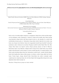 Mewarna lembaran kerja kenderaan di air. Pdf Penggunaan Tulang Haiwan Dalam Produk Penapis Air Kajian Di Hijrah Water Sdn Bhd