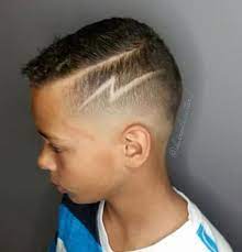 55 Super Ideas Lighting Bolt Haircut Boys Shaved Hair Designs Boys Fade Haircut Boys Haircuts
