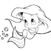 Selecteert de mooiste kleurplaat met disney princess voor kinderen! 1