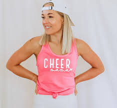 NEON PINK Cheer Mama Hot Pink Tank Perfect for Competition - Etsy
