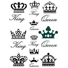Crown tattoos are very likely to fit every part of your body. 44 Basic Simple King And Queen Crown Tattoo Casual Work Cheap