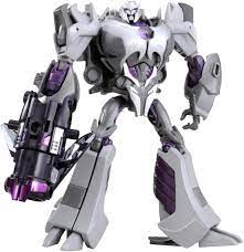 One of the few places it was made was in a station in orbit around cybertron, guarded by a politically neutral force led by starscream. Am 05 Transformer Prime Megatron Amazon De Spielzeug